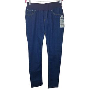 Kika Maternity Denim Jeans Wide Waist Band Size Medium